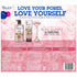 Biore Rose Quartz Charcoal Cleanser and Exfoliating Scrub, with Facial Roller