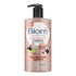 Biore Rose Quartz Charcoal Cleanser and Exfoliating Scrub, with Facial Roller