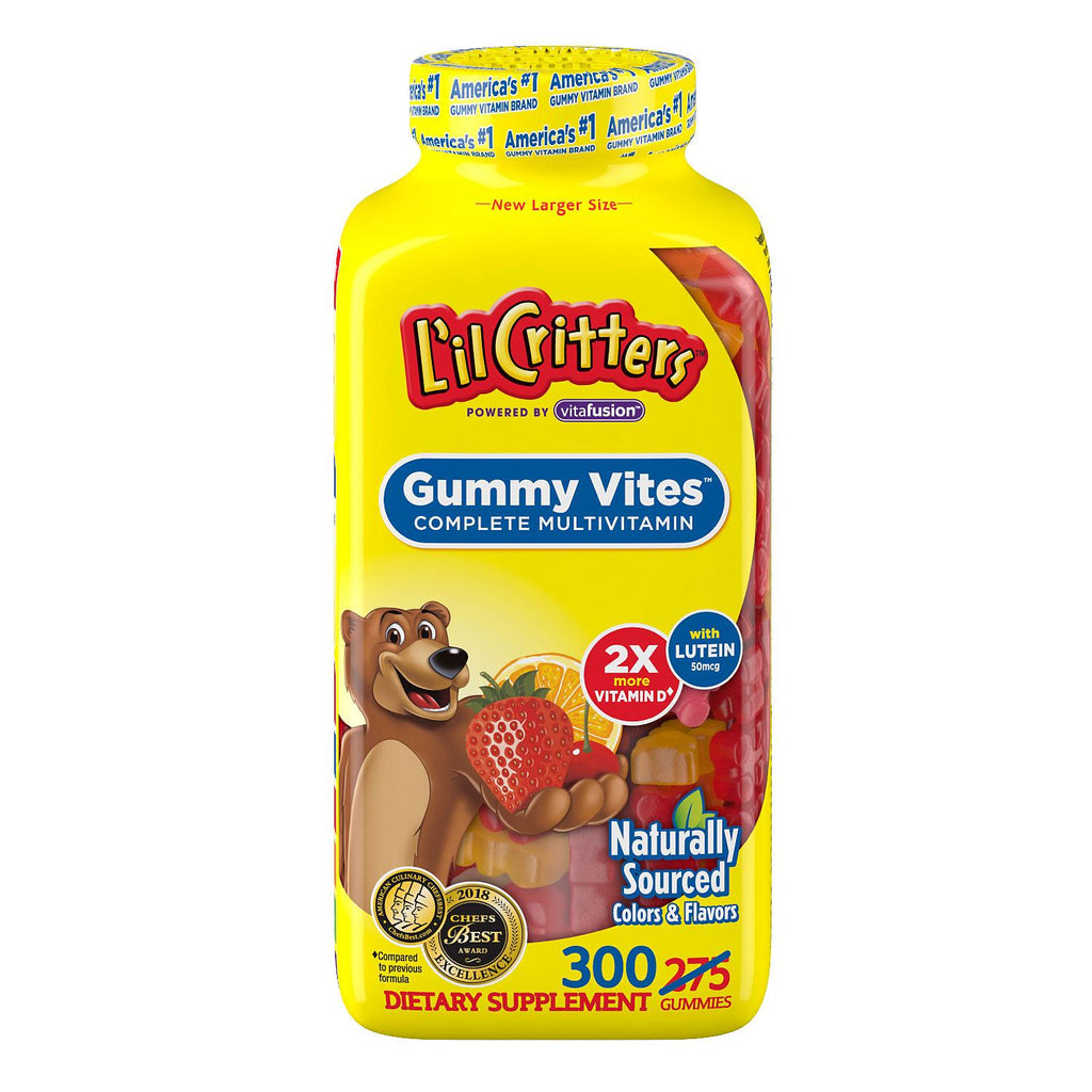 L’il Critters Gummy Vites Gummy Bears (300 ct.)