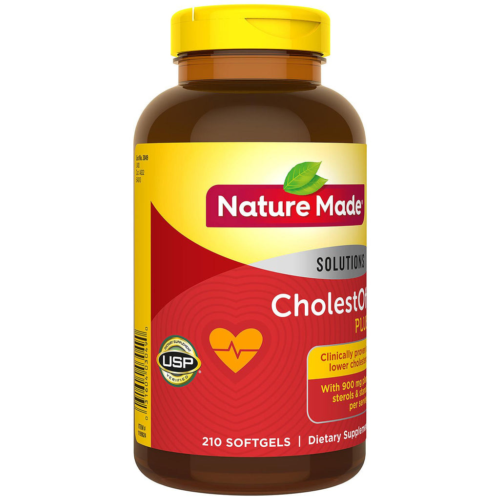 Nature Made CholestOff Plus Softgels for Heart Health