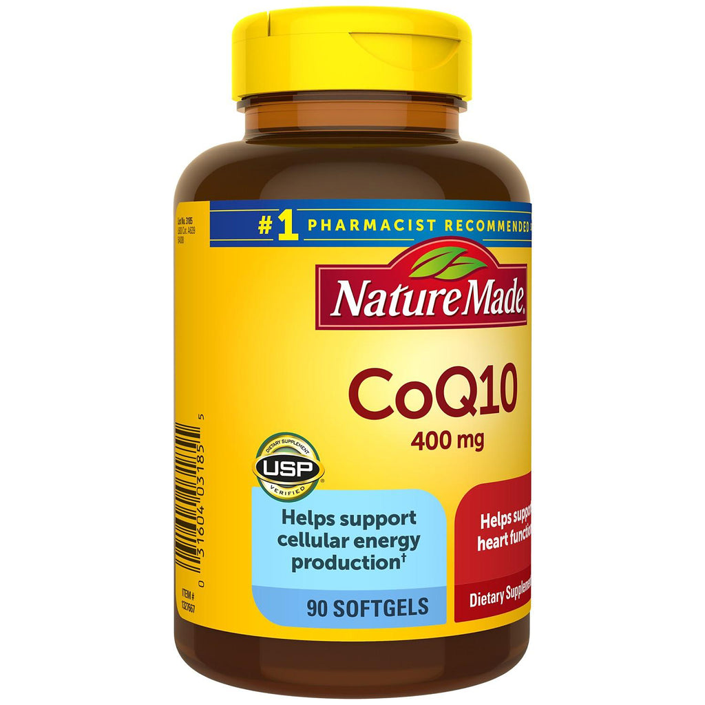 Nature Made CoQ10 400 mg. (90 Softgels)