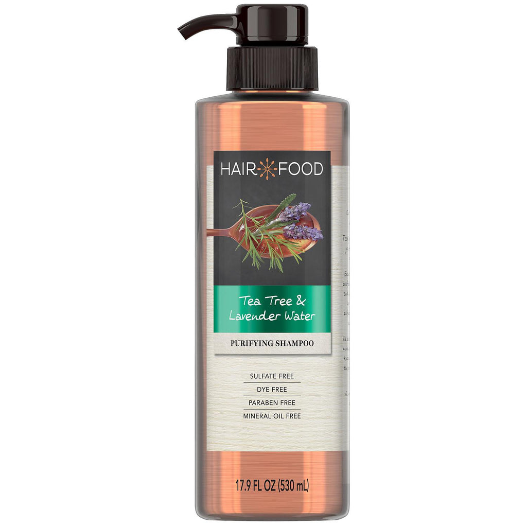 Hair Food Tea Tree and Lavender Purifying Shampoo (17.9 fl.,oz.)