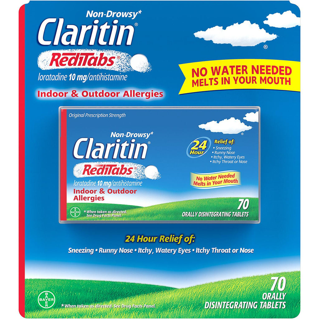 Claritin 24-Hour Antihistamine RediTabs, 10 mg, (70 ct.)