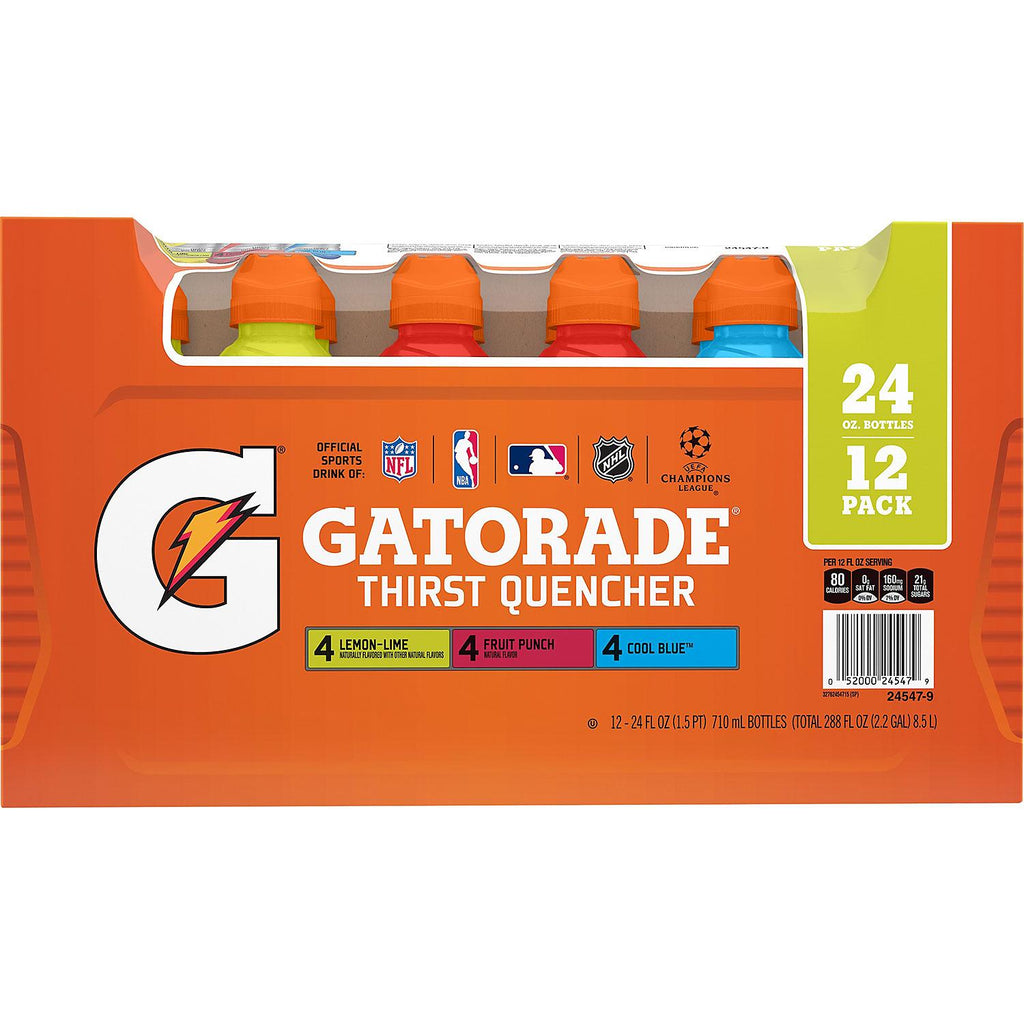 Gatorade Variety Pack (24oz / 12pk)