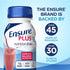 Ensure Plus Nutrition Shake with 13 grams of high-quality protein, Meal Replacement Shakes, Strawberry (8 fl. oz., 24 ct.)