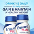 Ensure Plus Nutrition Vanilla Meal Replacement Shakes with 13g of Protein (8 oz. bottles, 24 pk.)