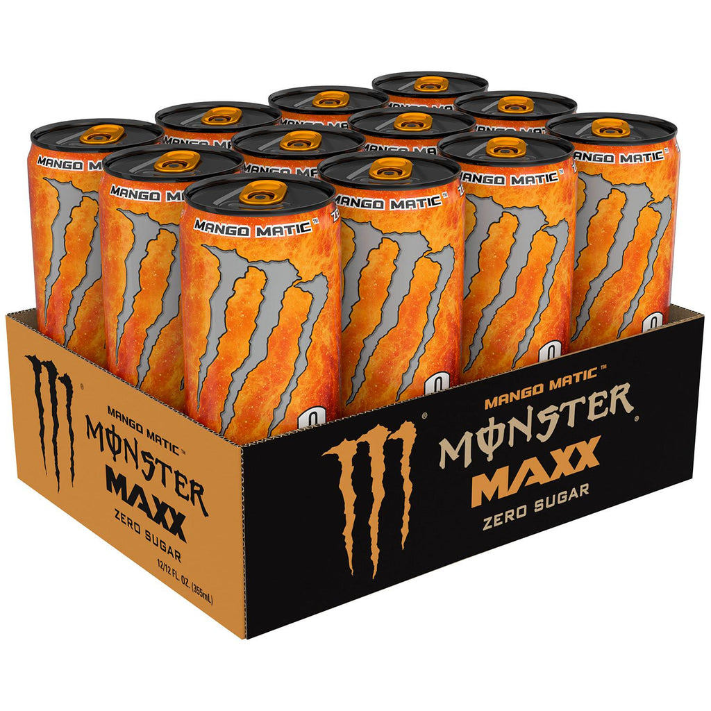 Monster Energy MAXX Mango Matic (12oz / 12pk)