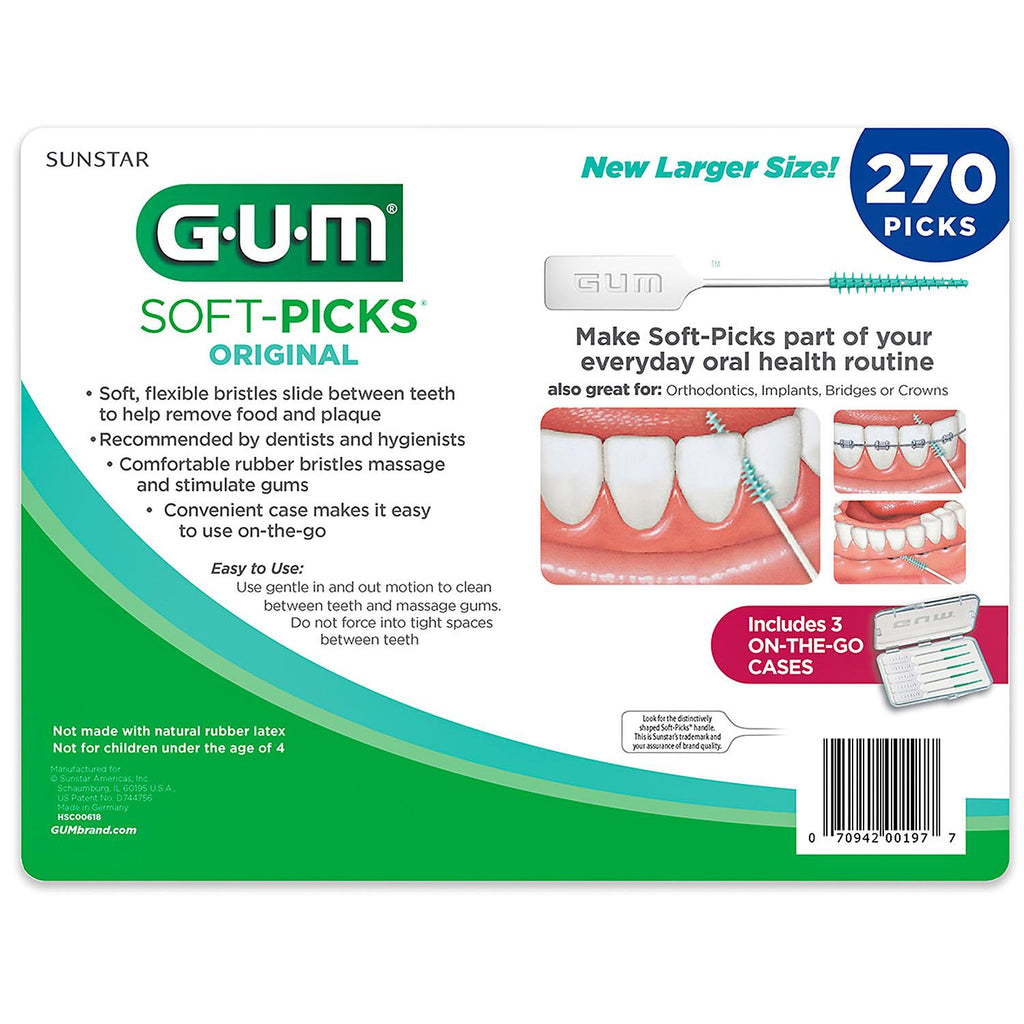 GUM Soft-Picks, Original (270 ct.)