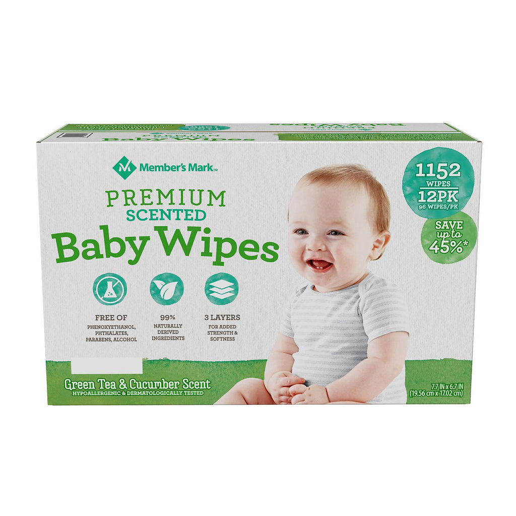 Premium Scented Baby Wipes
