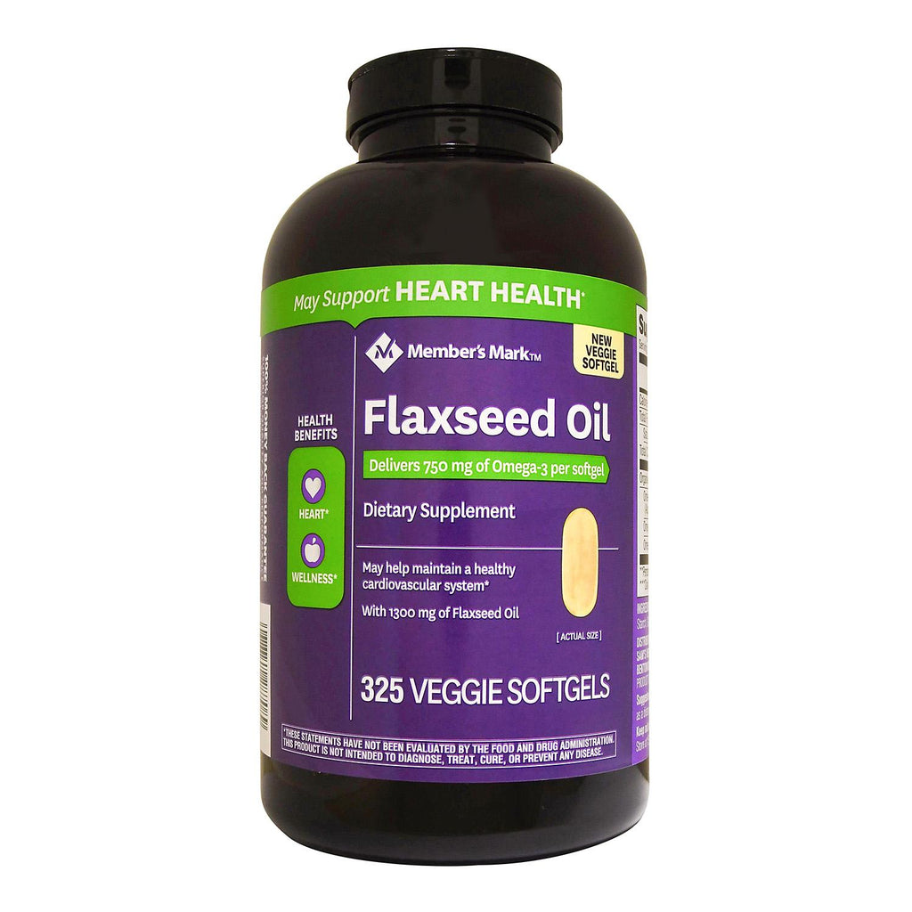 Flaxseed Oil Veggie Softgels