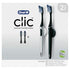 Oral-B Clic Manual Toothbrush, Matte Black & Chrome (2 pk.)