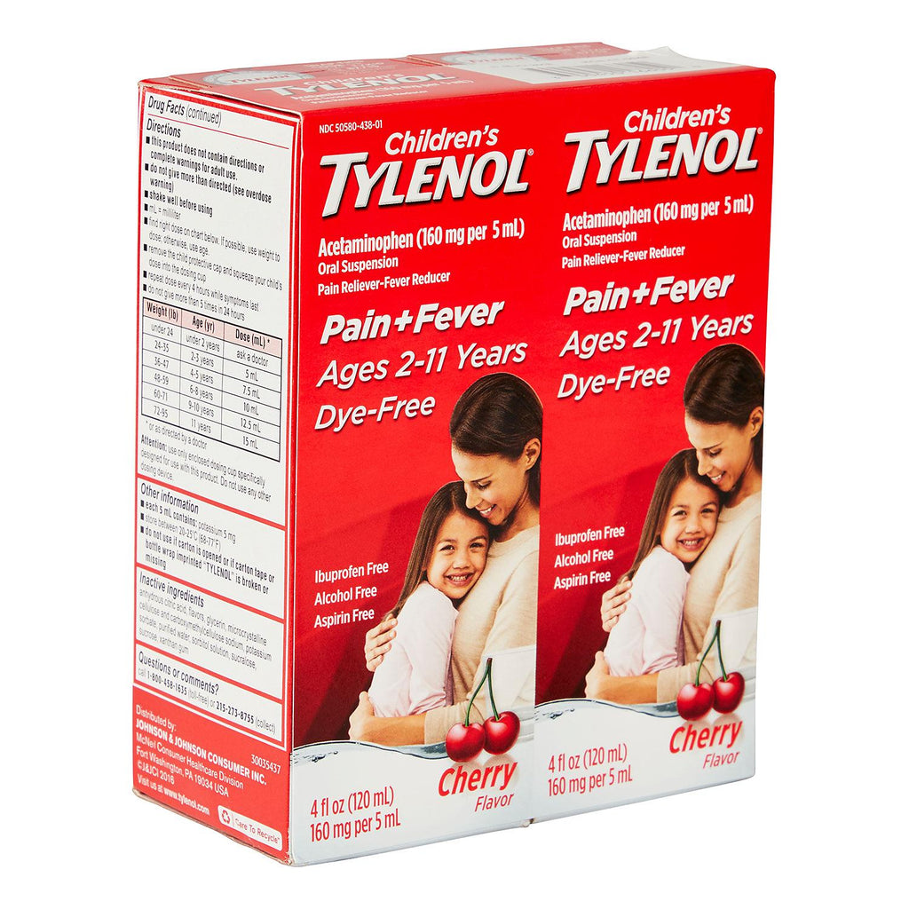 Children's Tylenol Oral Suspension, Cherry