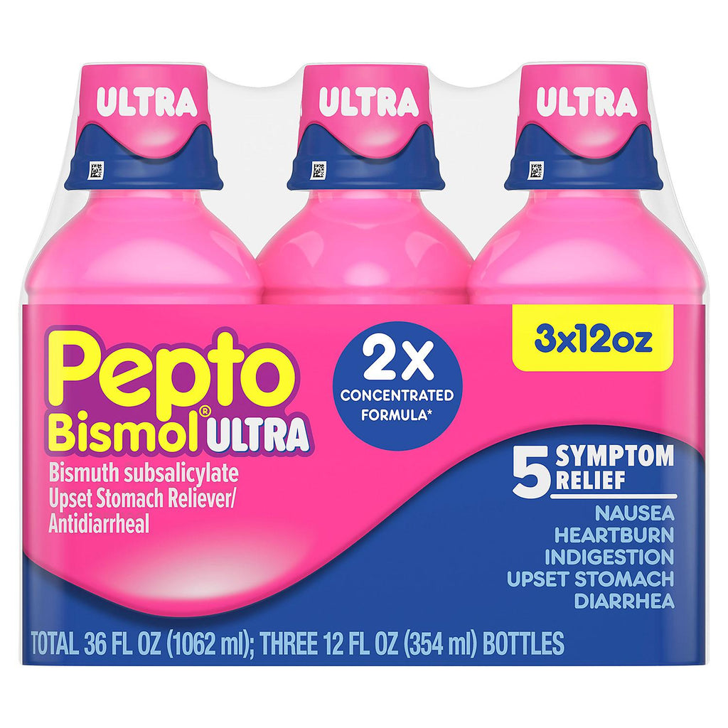 Pepto Bismol Ultra Strength, Original Flavor (3 pk., 12 fl. oz.)