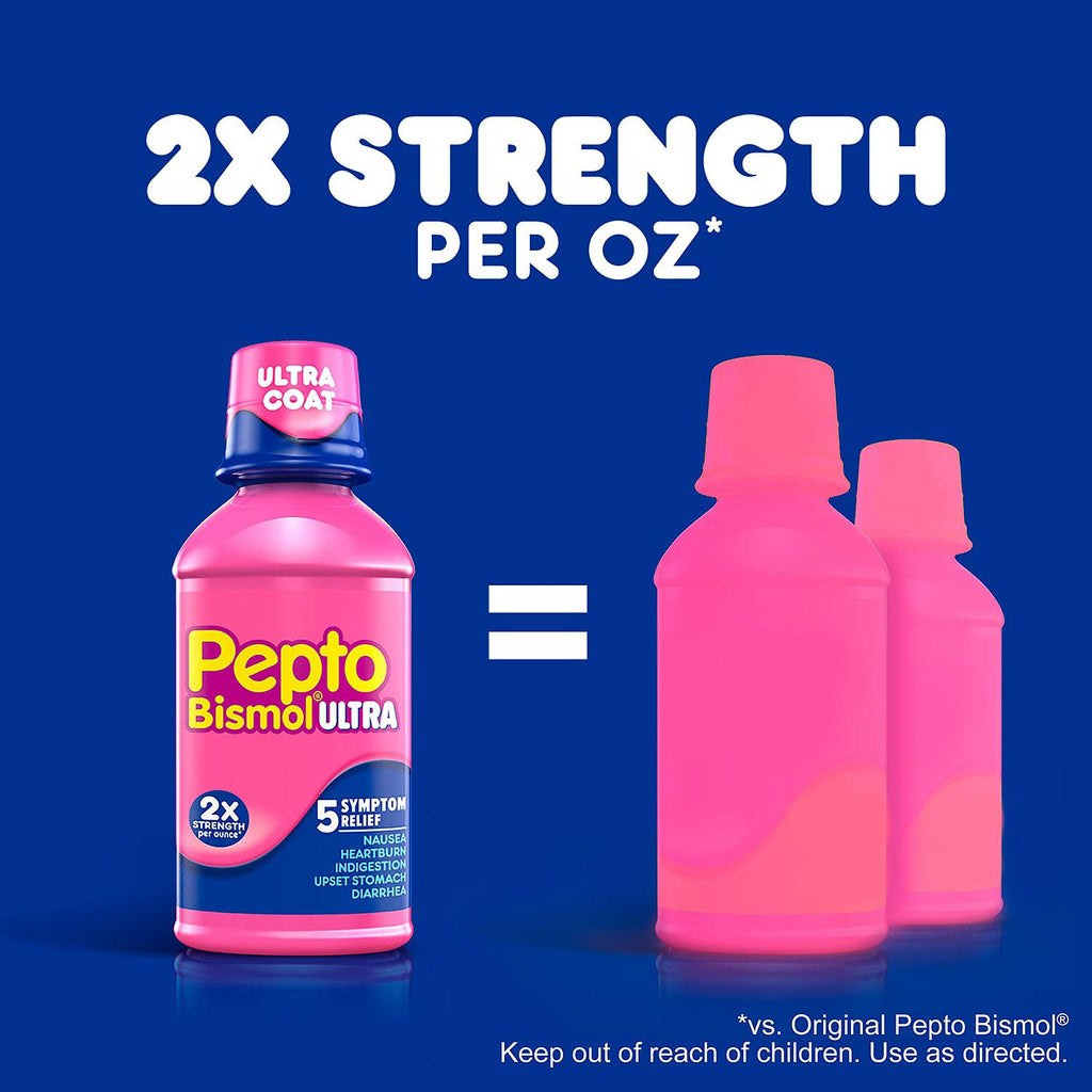 Pepto Bismol Ultra Strength, Original Flavor (3 pk., 12 fl. oz.)