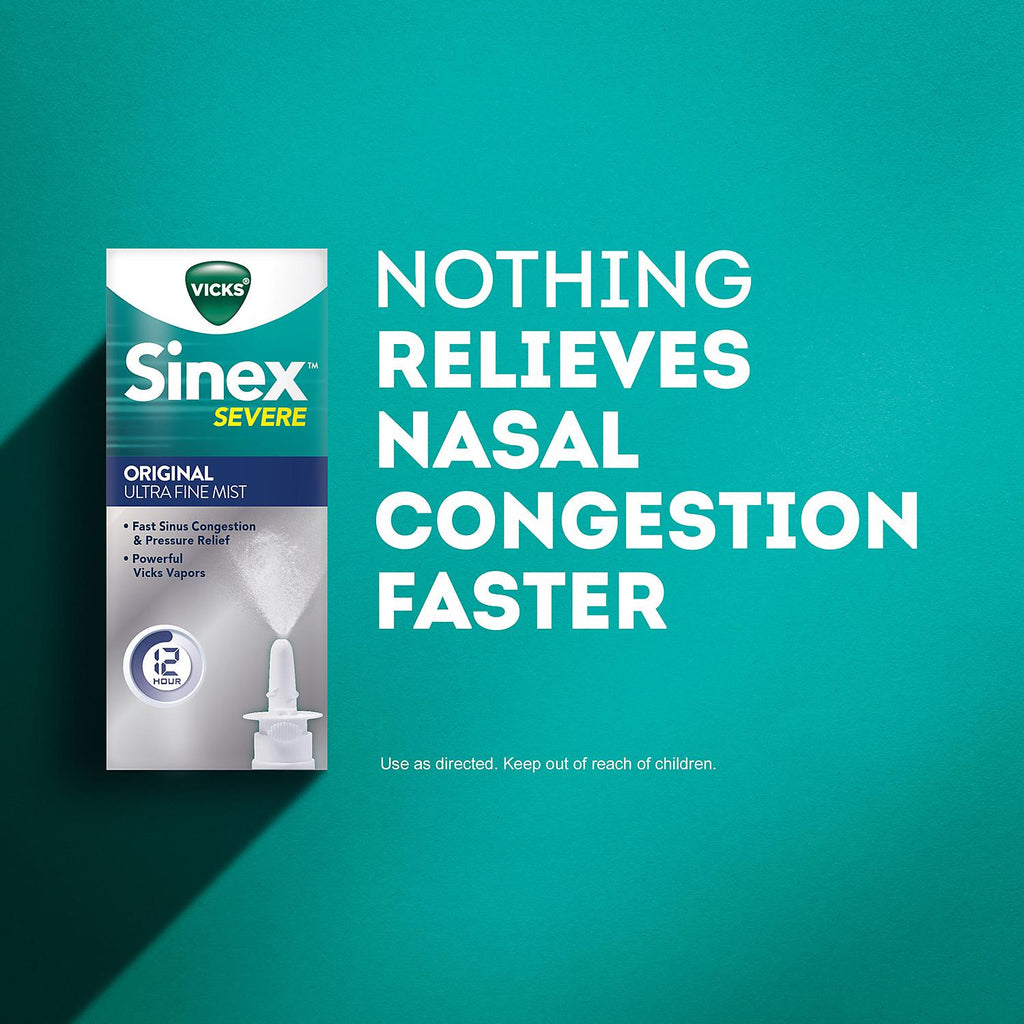 Vicks Sinex Severe Nasal Decongestant Spray Triple Pack (1.5 fl. oz.)