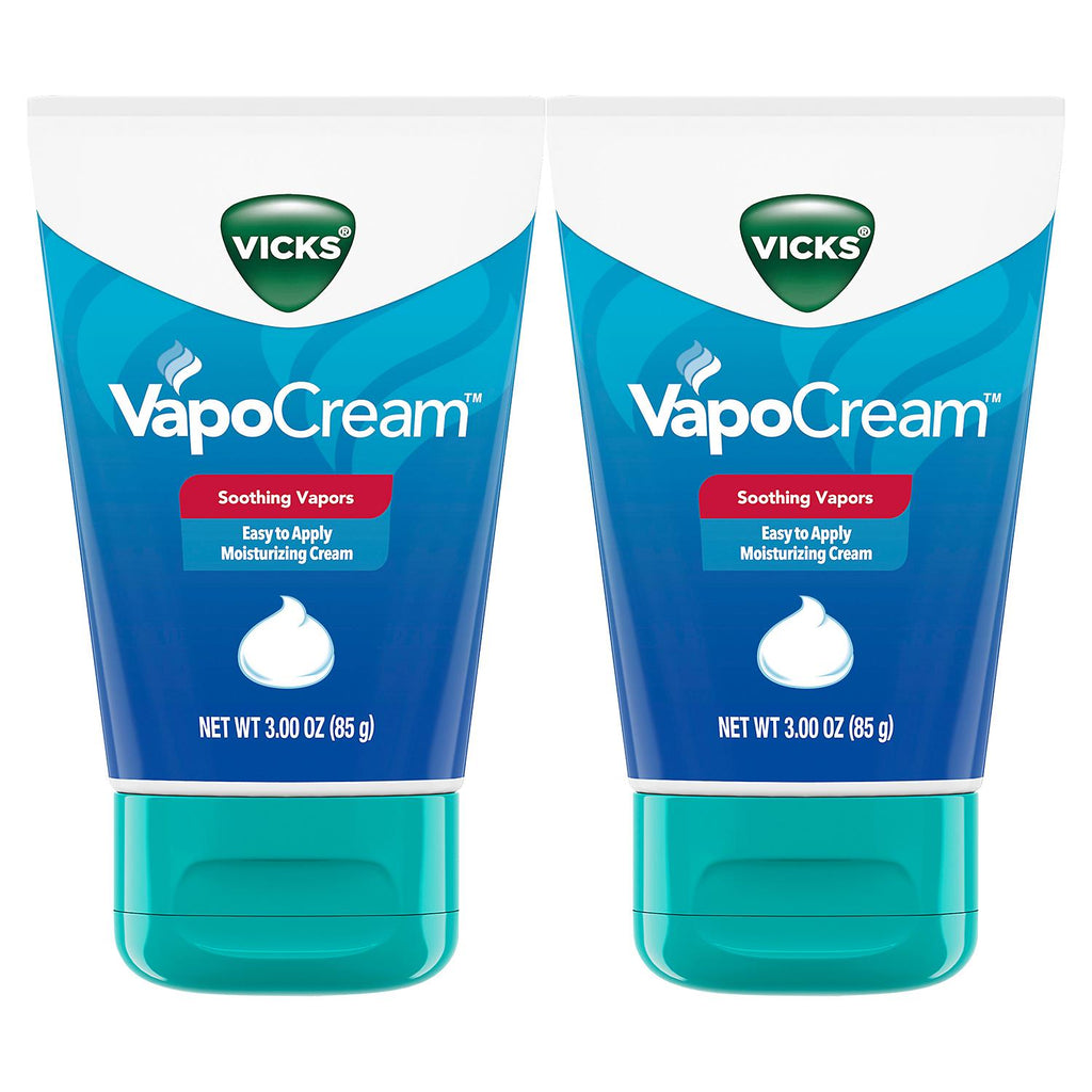 Vicks VapoCream, Soothing and Moisturizing Vapor Cream (3 oz. ea., 2pk.)