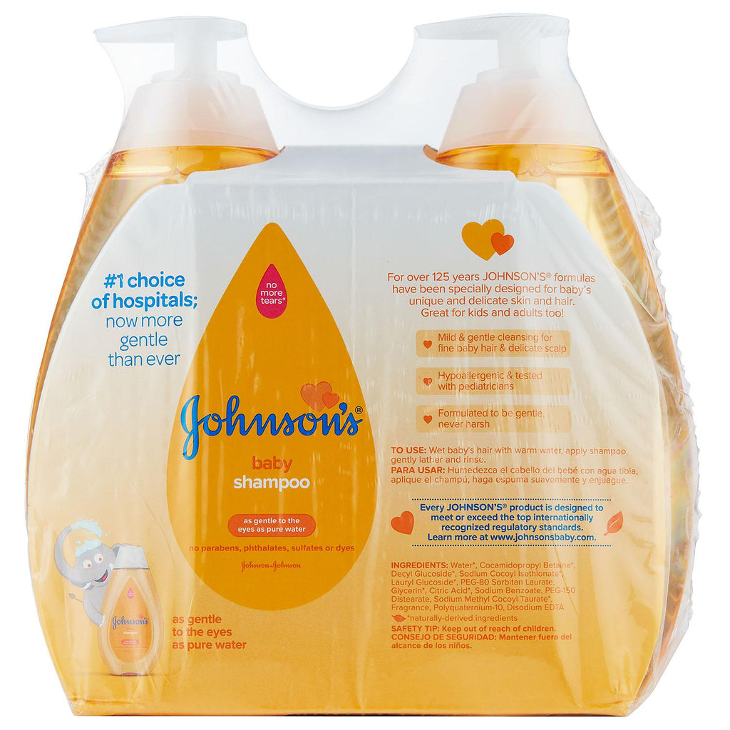 Johnson's Baby Shampoo (27.1 fl. oz., 2 pk. + 13.6 fl. oz)