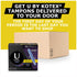 U by Kotex Click Compact Tampons, Regular Absorbency, Unscented (2pk, 50 ct)