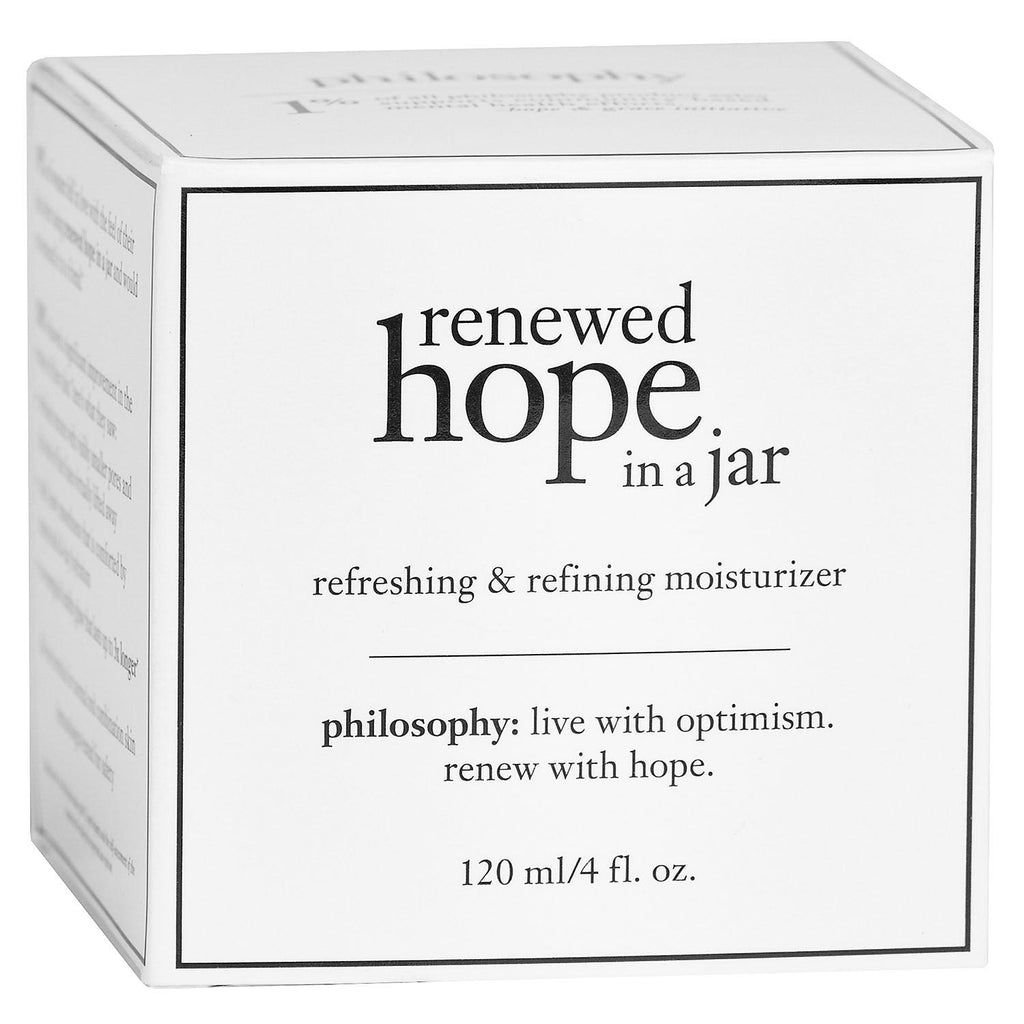Philosophy Renewed Hope in a Jar Refreshing and Refining Moisturizer (4 oz.)