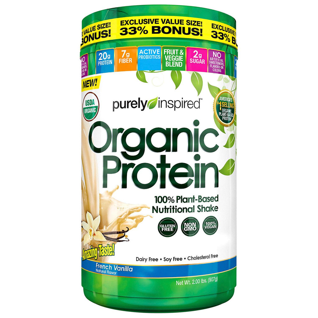 Purely Inspired Organic Protein 100% Plant-Based Nutritional Shake