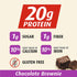 Premier Protein 20g Protein Bar, Variety Pack - Chocolate Brownie & Chocolate Peanut Butter (16 ct., 2.08 oz. ea.)