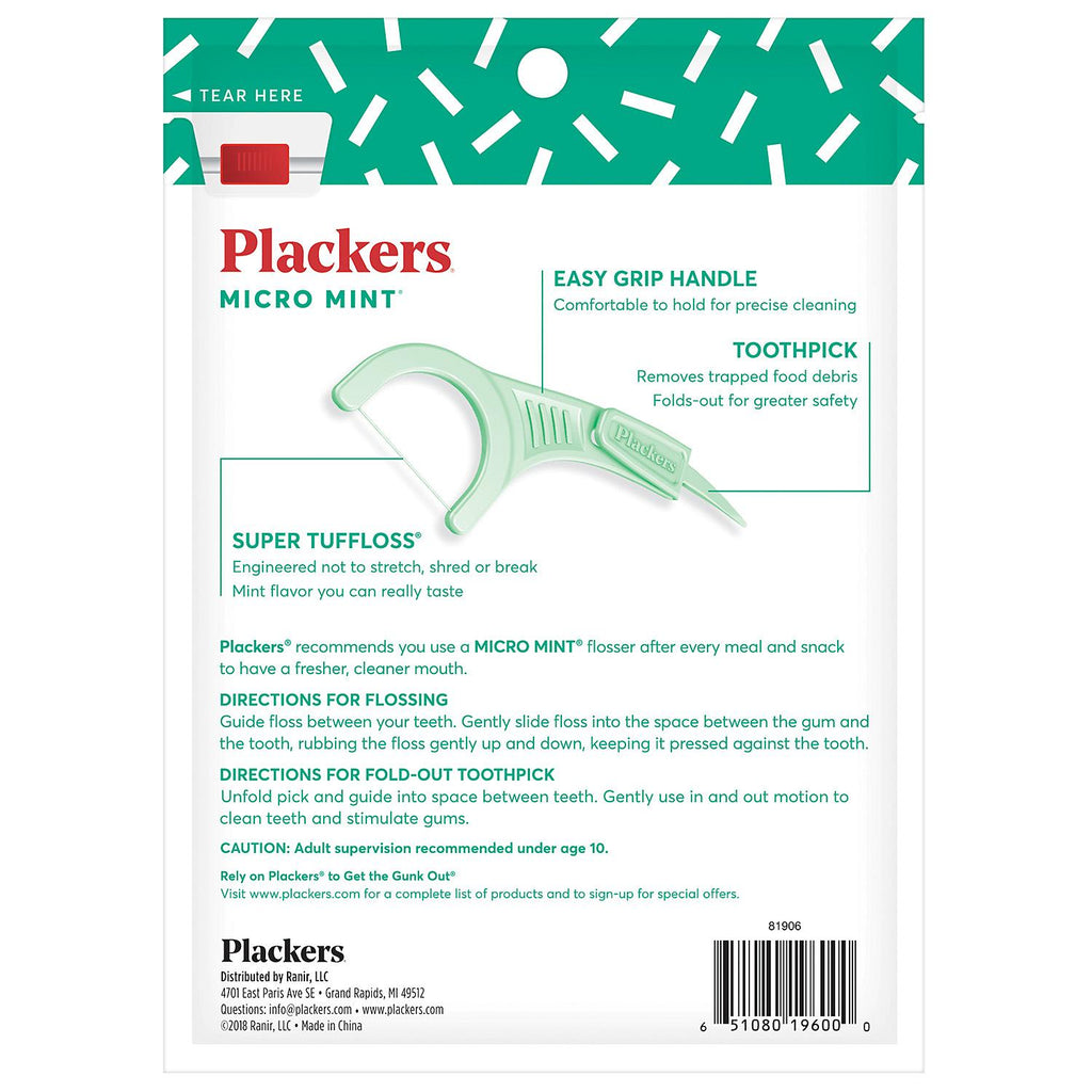 Plackers Micro Mint Dental Floss Picks (564 ct.)