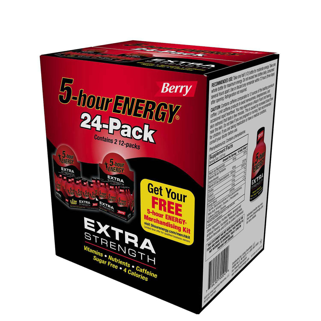 5-Hour Energy Extra Strength Berry (24pk / 1.93oz)