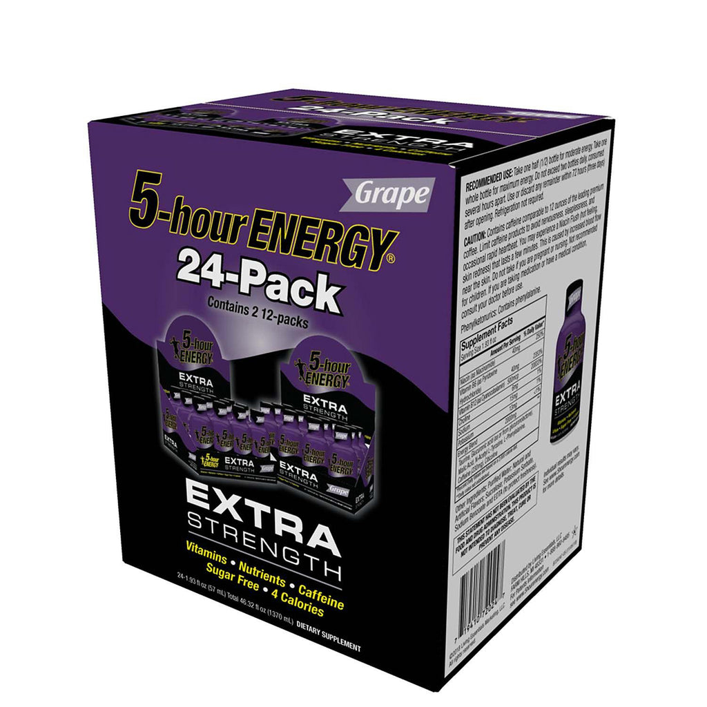 5-Hour Energy Extra Strength Grape (24pk / 1.93oz)