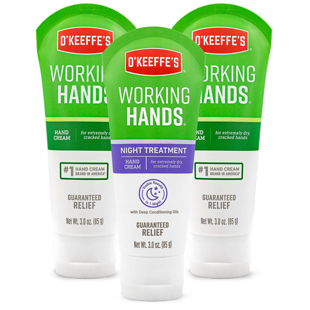 O'Keeffe's Working Hands and Working Hands Night Treatment (3 oz., 3 pk.)