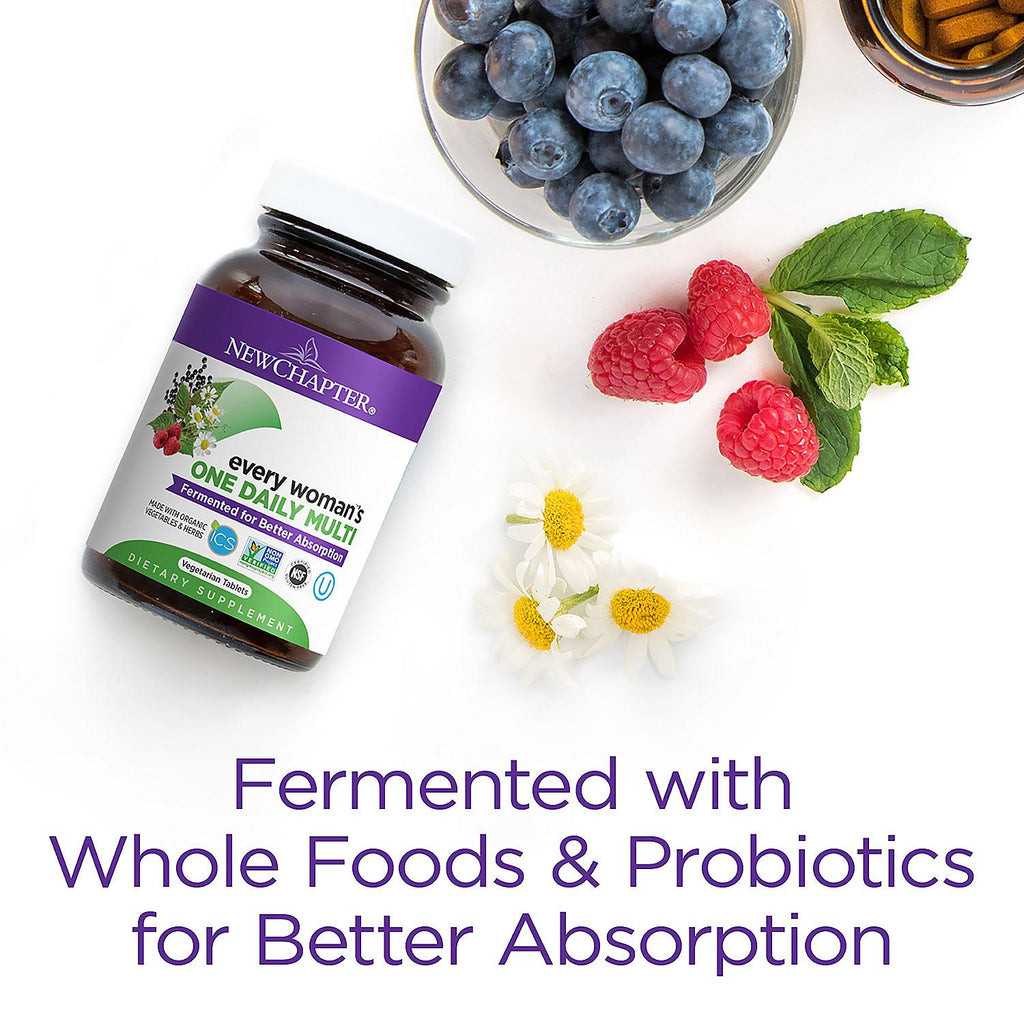 New Chapter Every Woman One Daily, Fermented Whole-Food Women's Multivitamin (105 ct.)