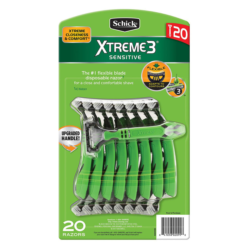 Schick Xtreme 3 Disposable Razors (20 ct.)
