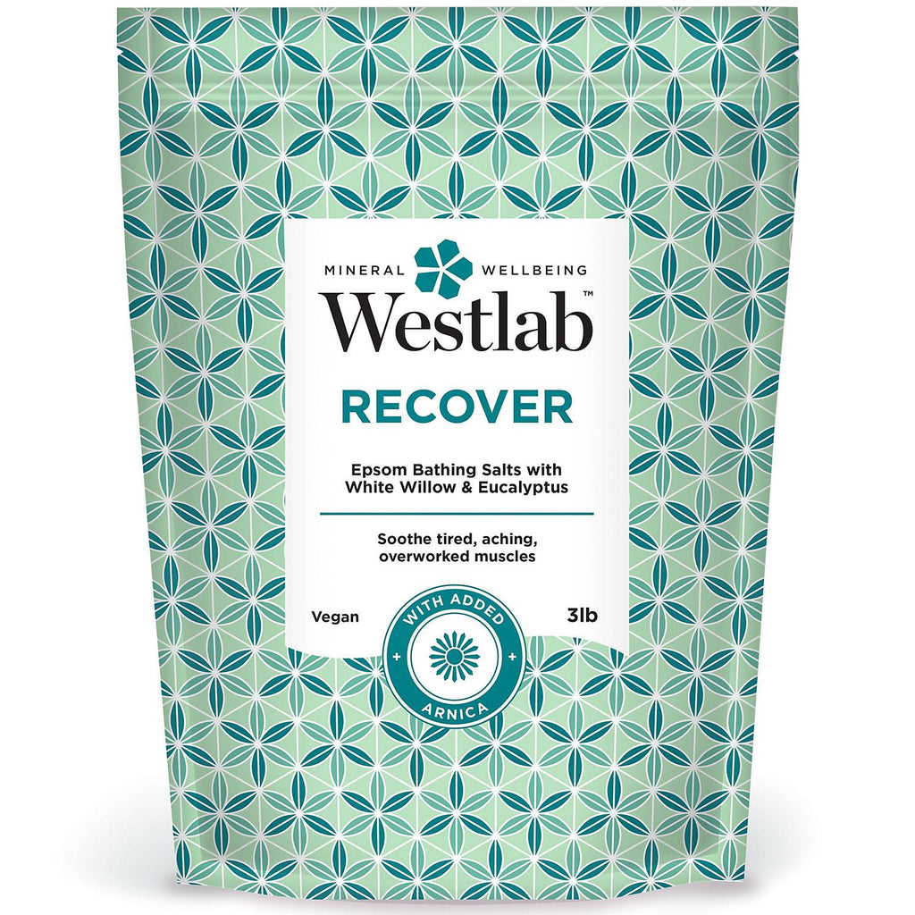 Westlab Recover Epsom Bathing Salts with White Willow, Eucalyptus and Arnica
