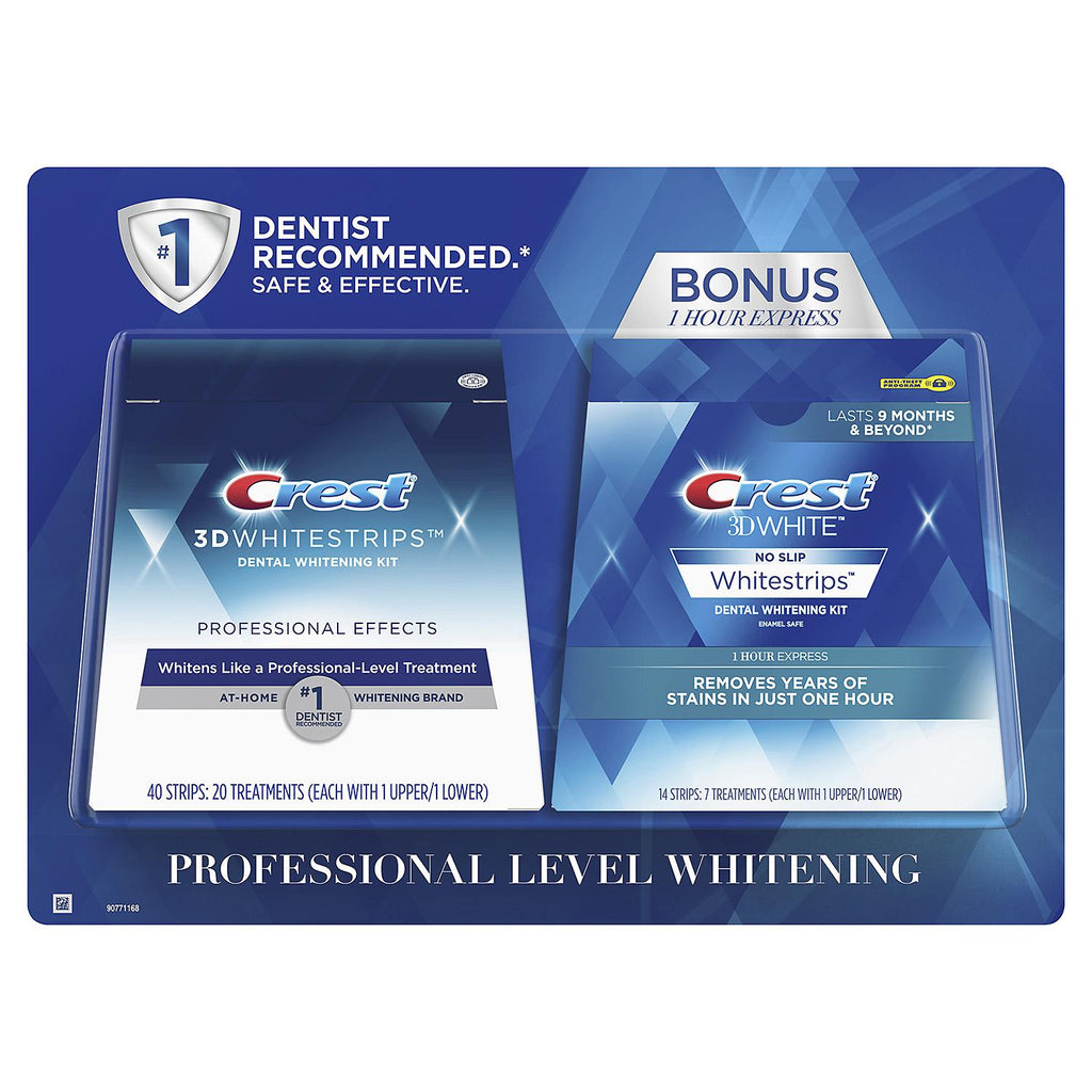 Crest 3D White Whitestrips Professional Effects - Teeth Whitening Kit