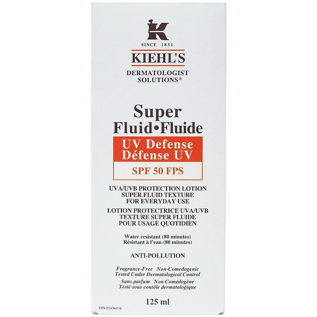 Kiehl's Super Fluid Daily UV Defense Sunscreen Broad Spectrum SPF 50