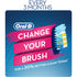 Oral-B Cross Action Advanced Toothbrush with Bacteria Guard Bristles, 8-pack