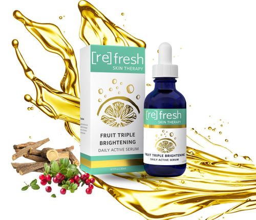 Refresh Skin Therapy Fruit Triple Brightening Serum, 1.0 fl oz