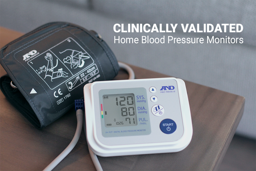 A&D Medical Upper Arm Blood Pressure Monitor with AccuFit Plus Cuff