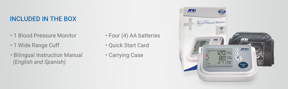 A&D Medical Blood Pressure Monitor