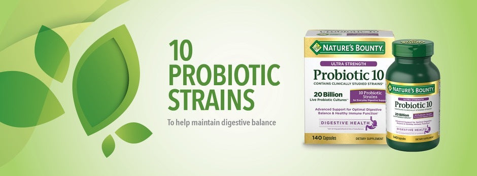 Nature's Bounty Ultra Strength Probiotic 10 (140 Capsules)