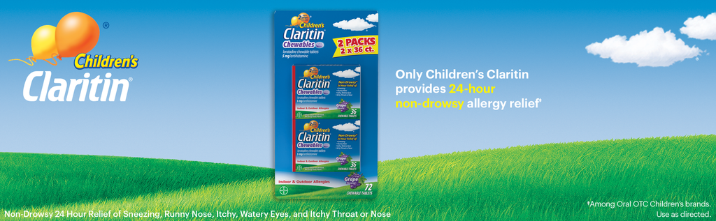 Claritin Children's Chewable 5mg. Non-Drowsy