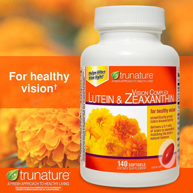 trunature Vision Complex Lutein & Zeaxanthin (140 Softgels)
