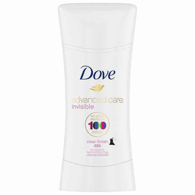 Dove Advanced Care 100 Colors Clear Finish, 2.6 Oz, 4-pack