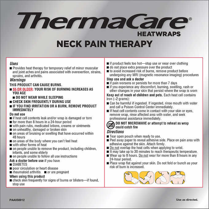 ThermaCare Neck, Wrist and Shoulder, 9 HeatWraps