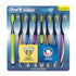 Oral-B Cross Action Advanced Toothbrush with Bacteria Guard Bristles, 8-pack