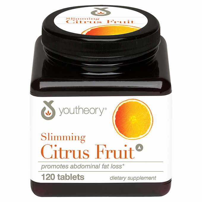 youtheory Slimming Citrus Fruit, 120 Tablets