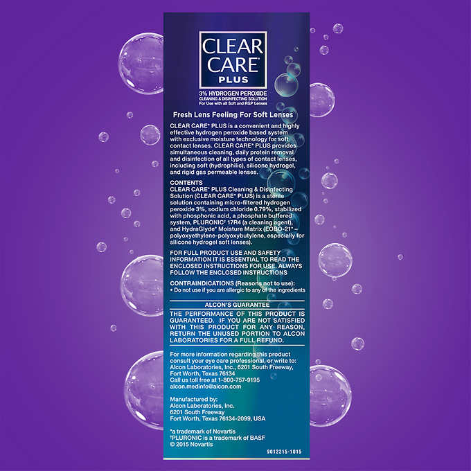 Clear Care Plus Cleaning & Disinfecting Solution, 32 Ounces