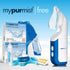 MyPurMist Free Cordless Handheld Steam Inhaler Bundle