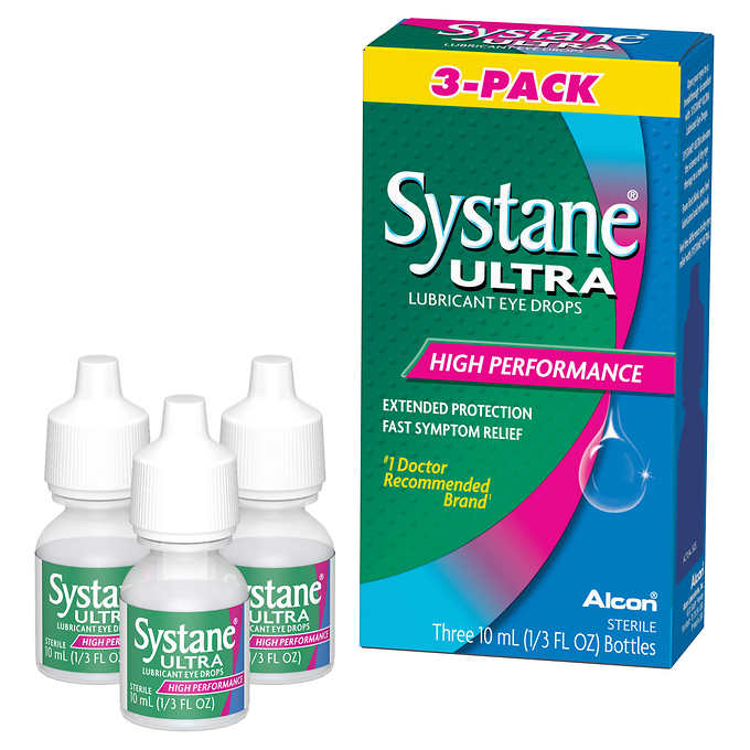 Systane ULTRA Lubricant Eye Drops, 30 ml.