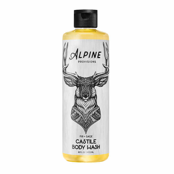 Alpine Provisions Castile Body Wash, 3-pack