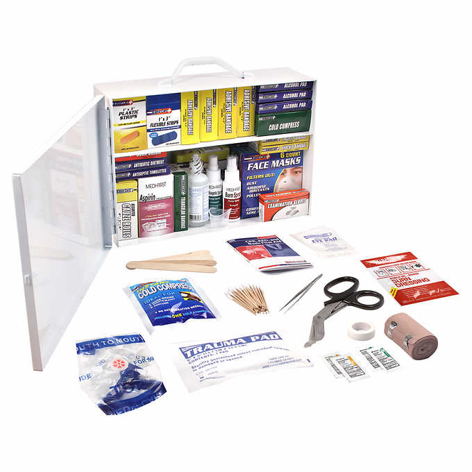 Rapid Care 2 Shelf ANSI First Aid Cabinet